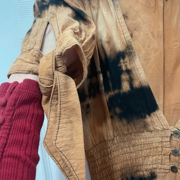 Cleobella Alina Midi Dress in Tie-dye Sz S - Picture 7 of 9